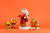 Cute Wooden Potli Dryfruit Basket