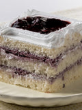 Blueberry Velvet Pastry Slice