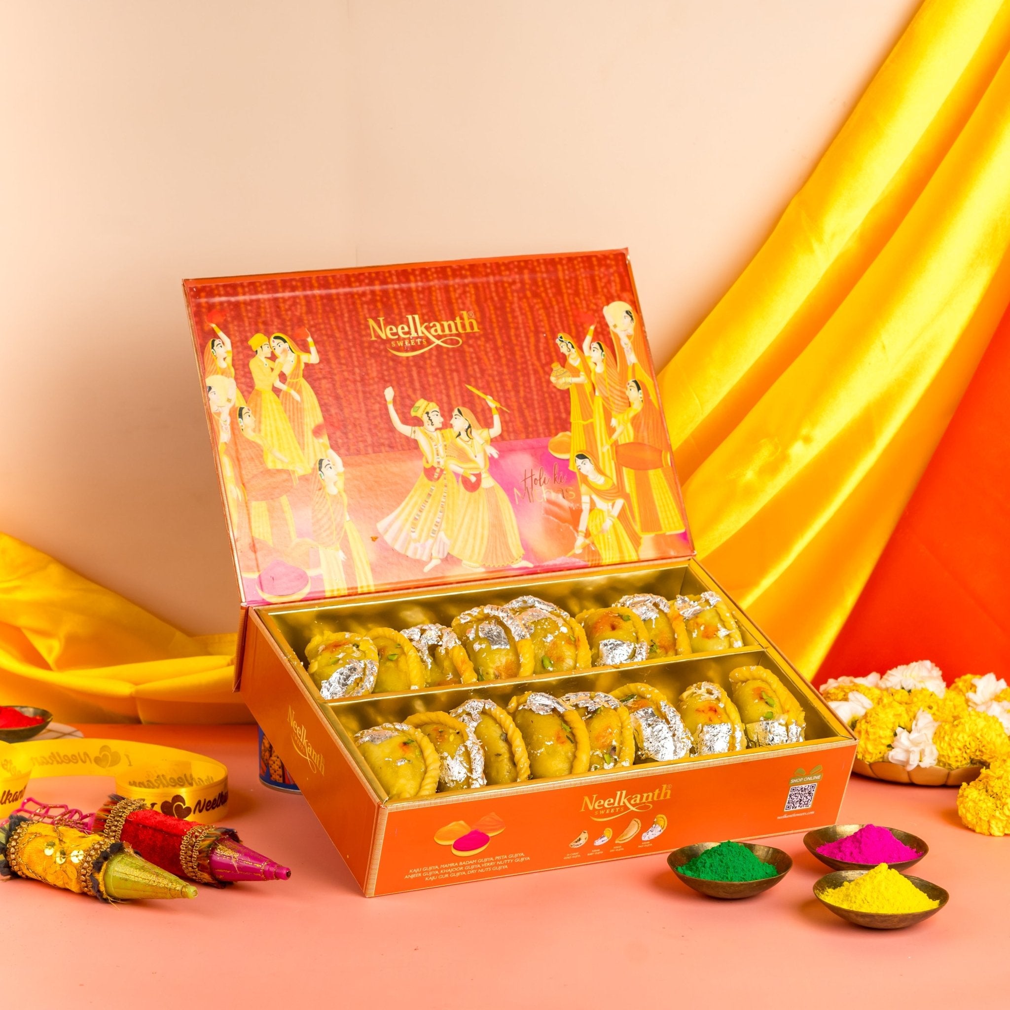 Kesar Pagi Gujiya - www.neelkanthsweets.com