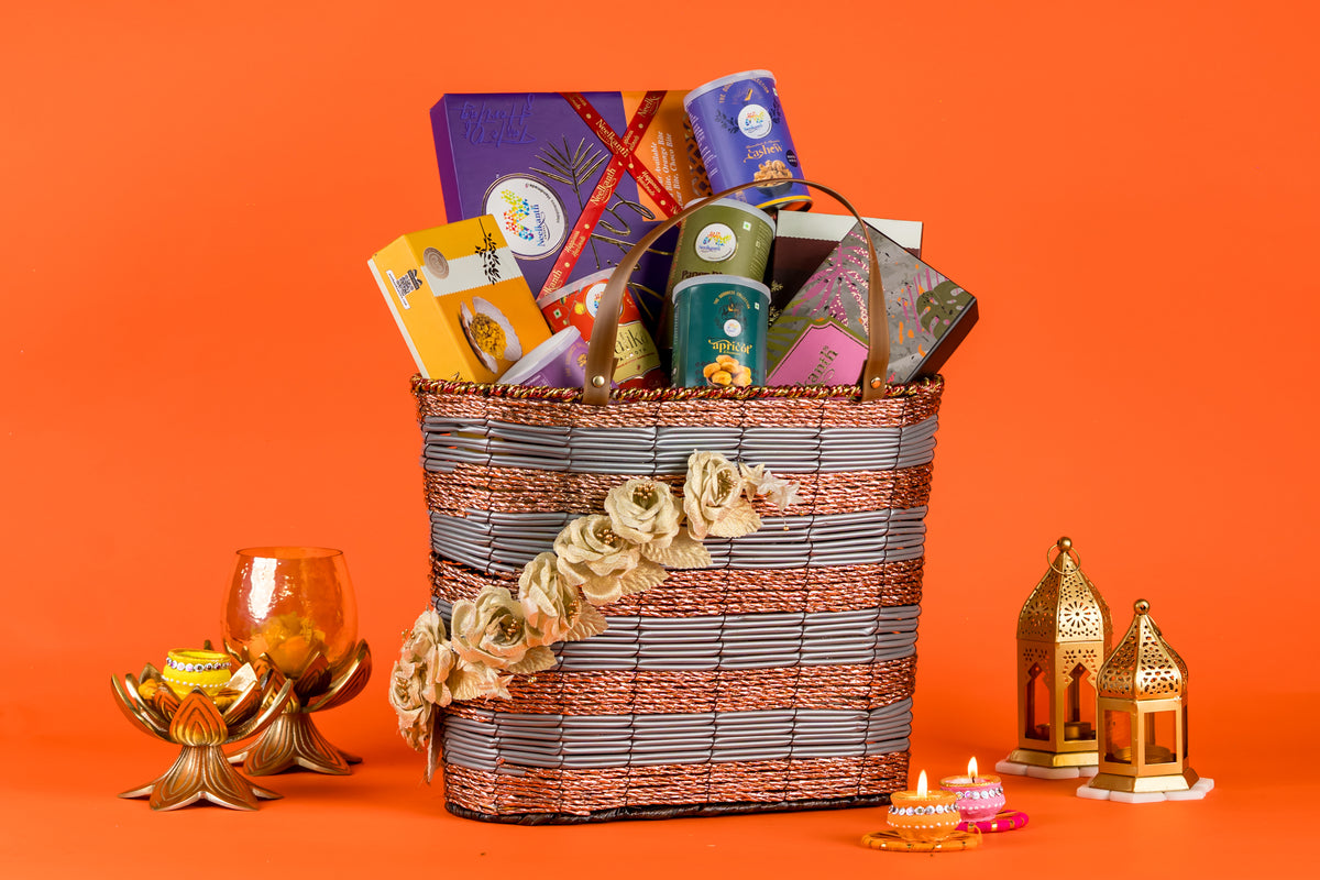 Luxury Bag Shape Basket