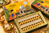 Kaju Katli with Mewa Patisha Slice