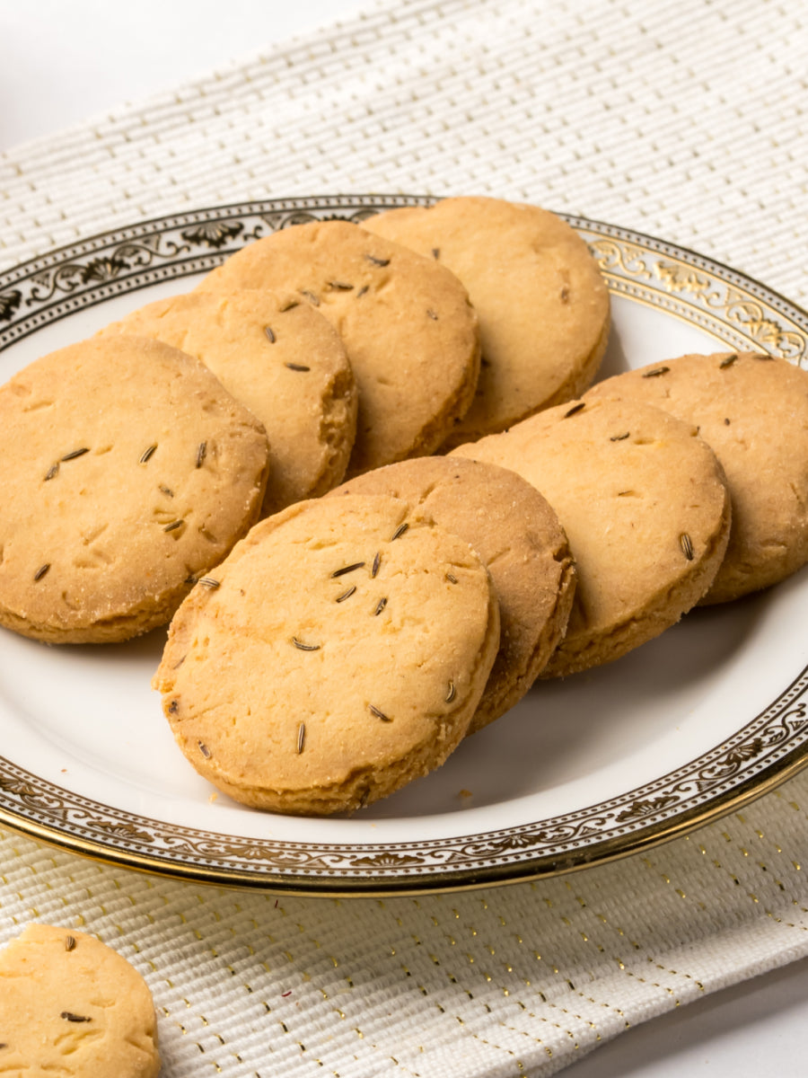 Jeera Butter Biscuits