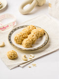 Rich Milk & Cashew Crunch Biscuits