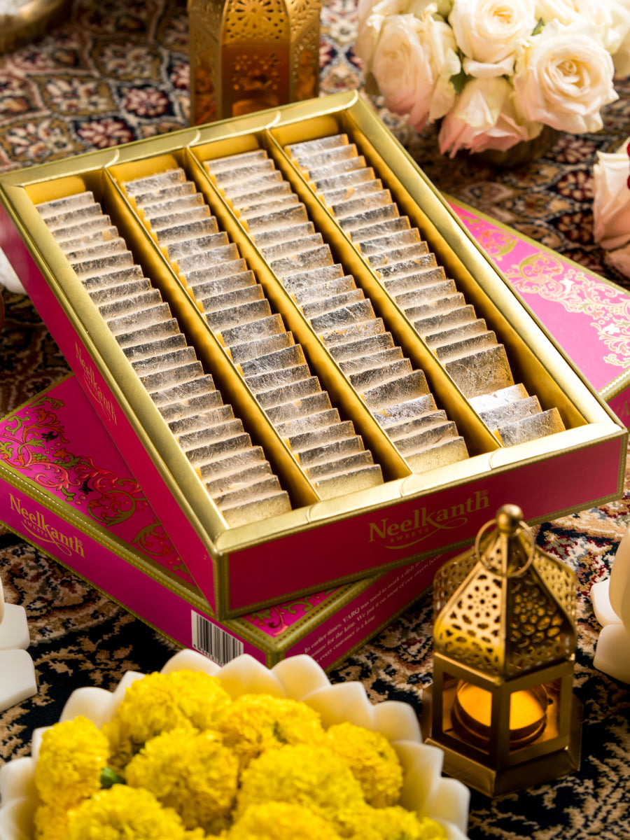 Kaju Kesar Barfi