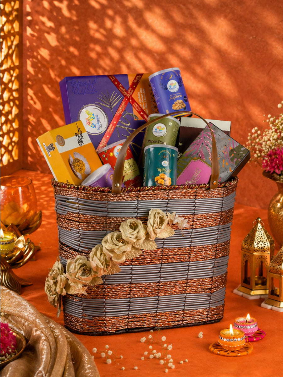 Luxury Bag Shape Basket