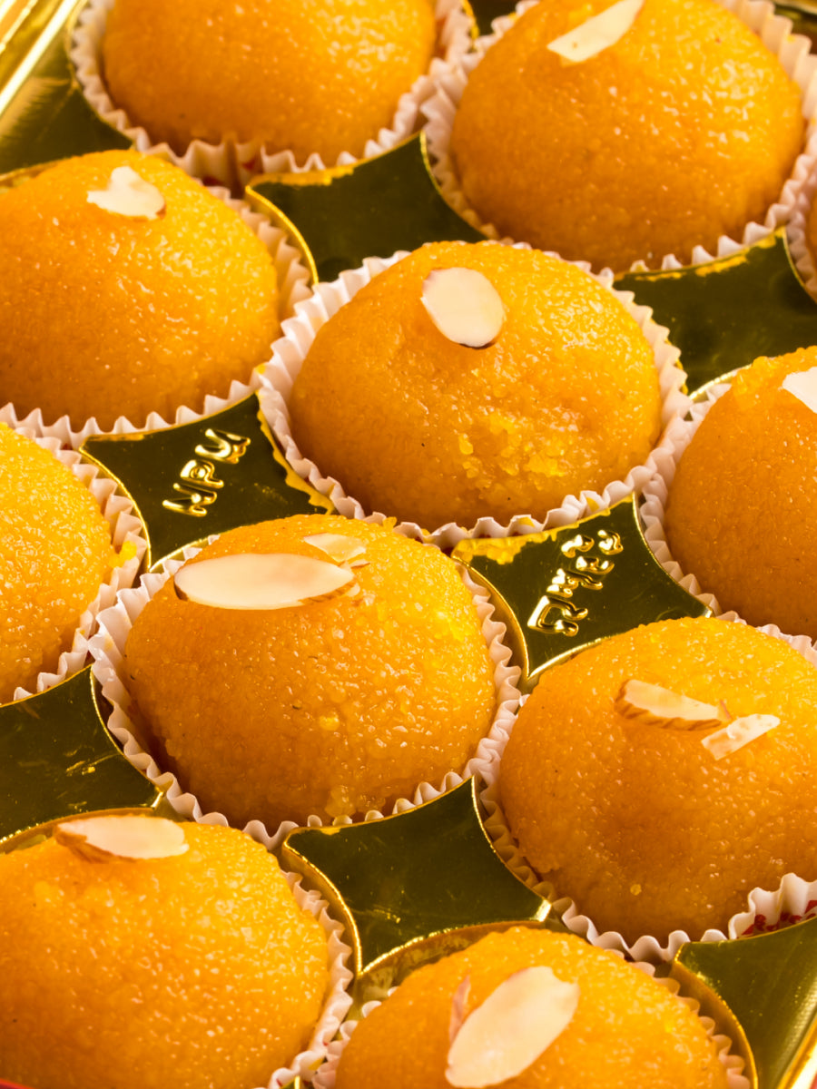 Motichoor Laddoo (Pure Desi Ghee)