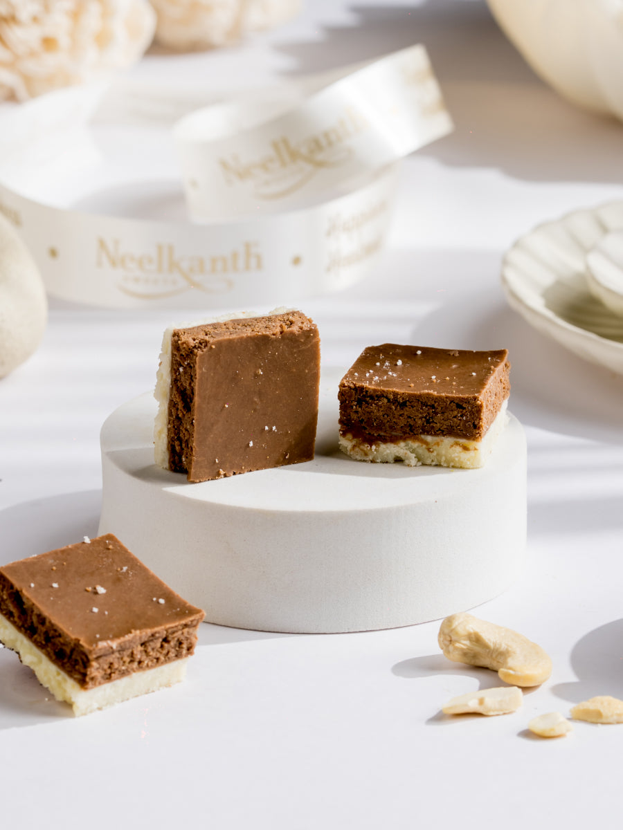 Chocolate Barfi (Double Layer)