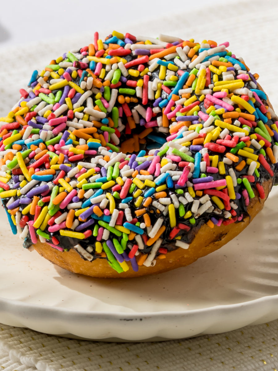 Rainbow Sprinkle Donut