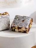 Silver-Coated Fig Barfi