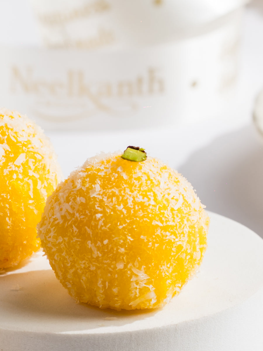 Kesar Nariyal Laddoo