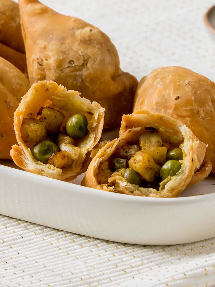 Matar Samosa (Spiced Green Peas Filling)