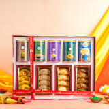 Mewa Gujiya with Dry Fruits Hamper Box #6 - www.neelkanthsweets.com