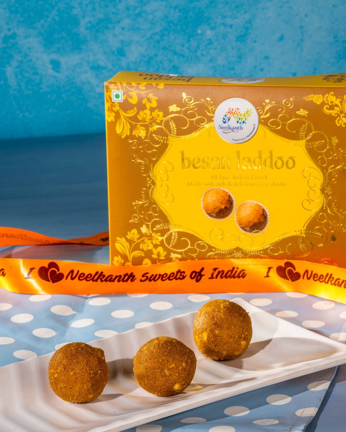 Mewa Besan Laddoo - www.neelkanthsweets.com