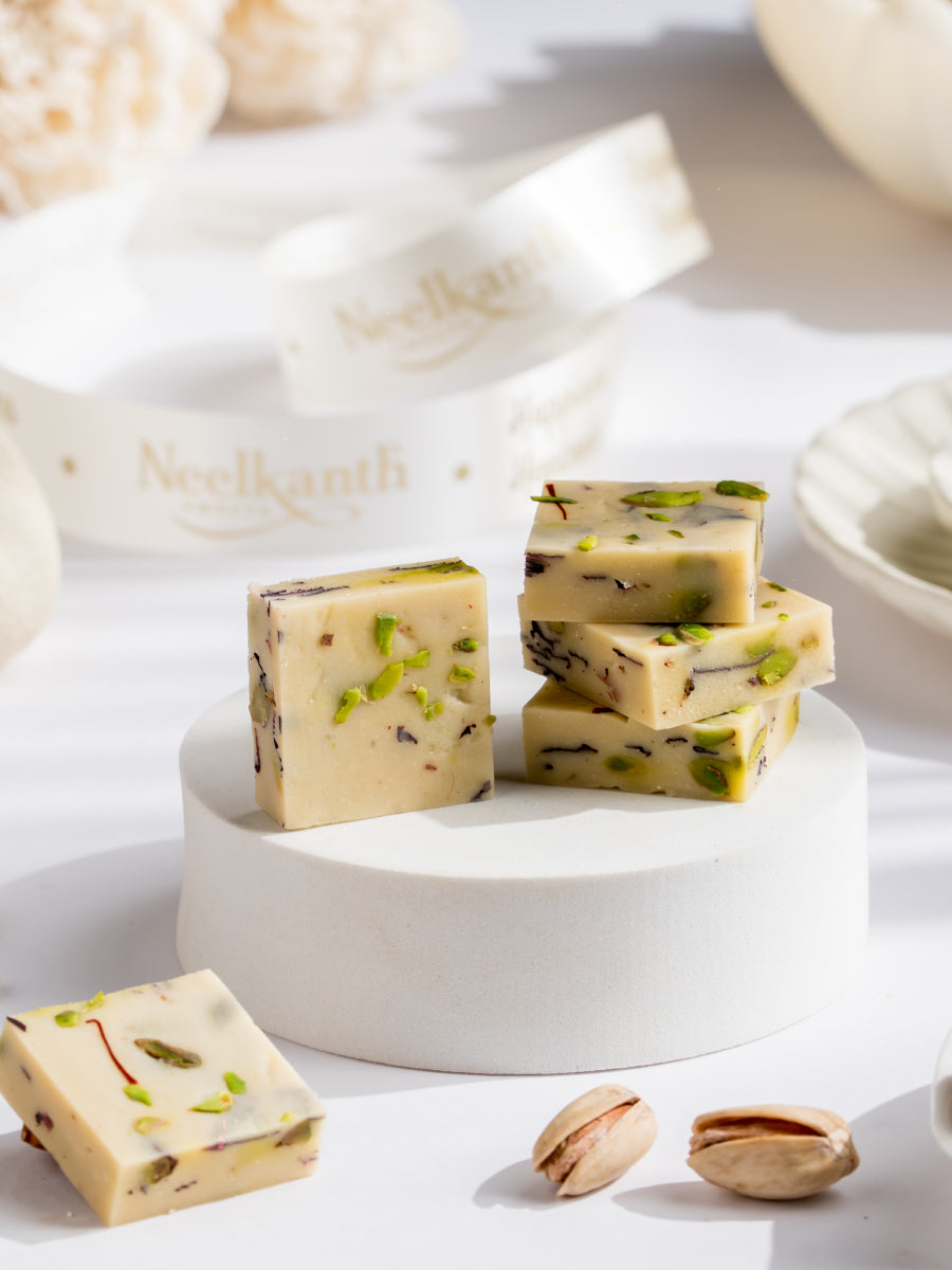 Roasted Pista Barfi