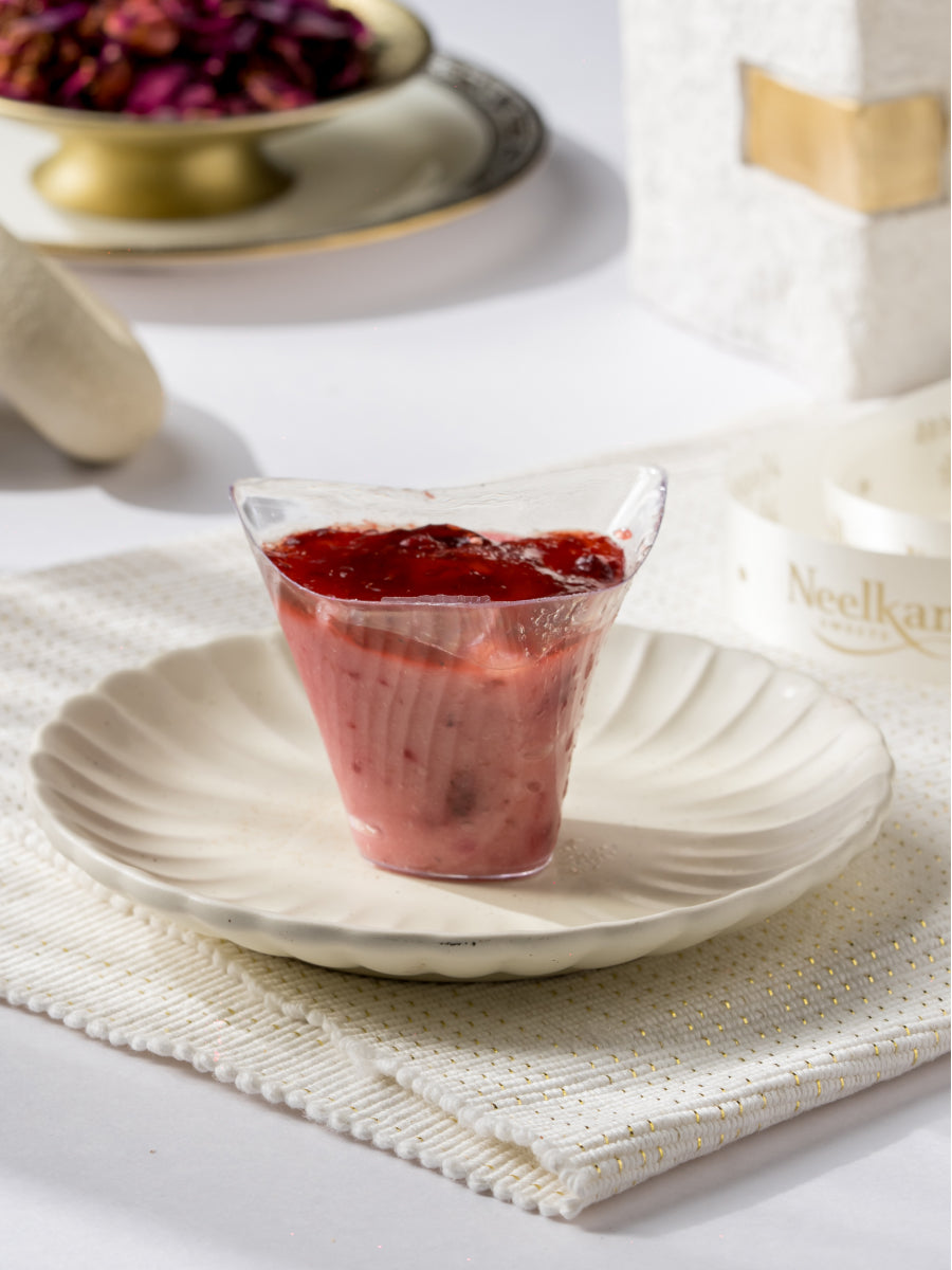 Strawberry Pudding Cup